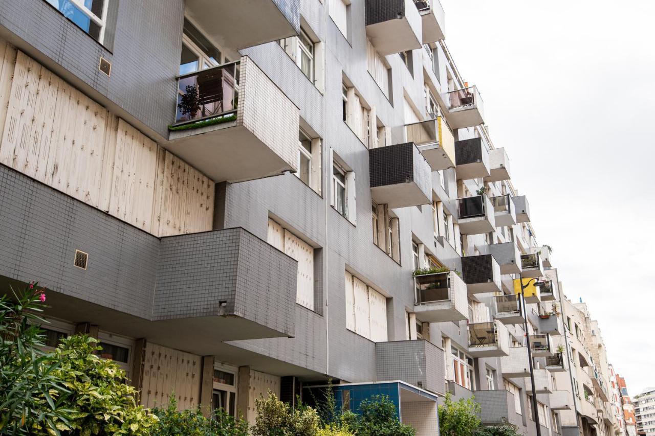 New - Appt Style Le Corbusier Avec Balcon - 8 Pers Apartment Paris Luaran gambar