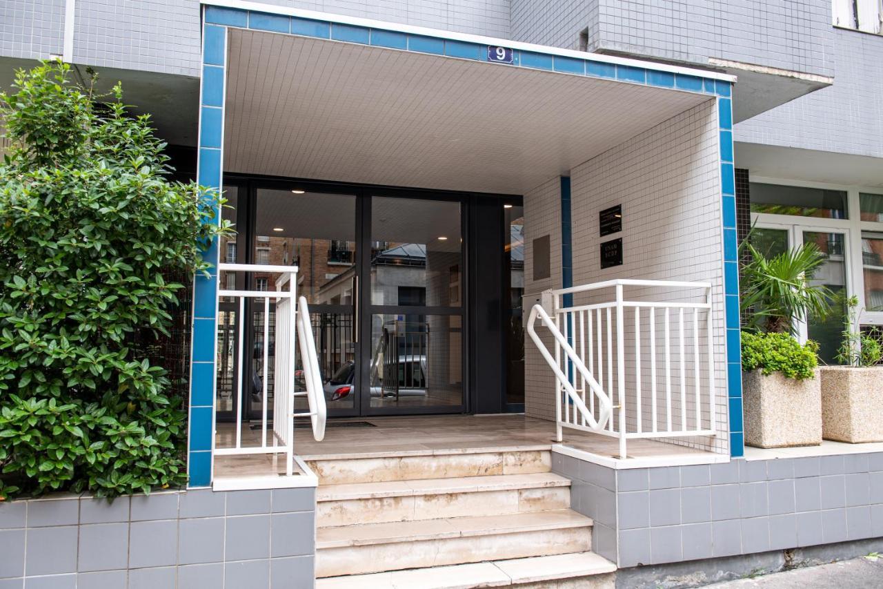 New - Appt Style Le Corbusier Avec Balcon - 8 Pers Apartment Paris Luaran gambar